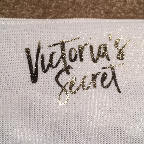 Victoria’s Secret Gold Sequenced Canvas Bag - Picture 3 of 8